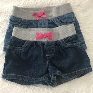 ✨ Little Girls Denim Shorts ✨ Size 4✨